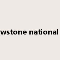 yellowstone national park是什么意思