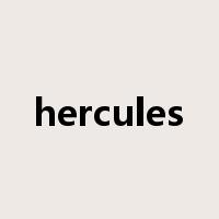 hercules是什么意思