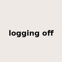 logging off是什么意思