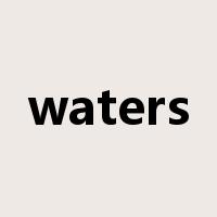 waters是什么意思