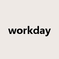workday是什么意思