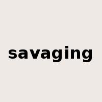savaging是什么意思