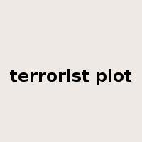 terrorist plot是什么意思