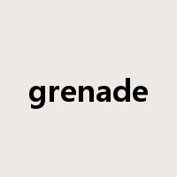 grenade是什么意思
