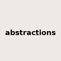 abstractions是什么意思