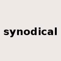 synodical是什么意思