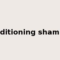 conditioning shampoo是什么意思