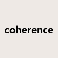 coherence是什么意思