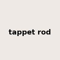 tappet rod是什么意思