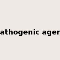 pathogenic agent是什么意思