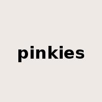 pinkies是什么意思