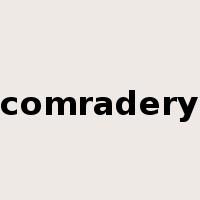 comradery是什么意思