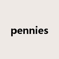 pennies是什么意思