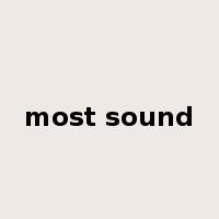 most sound是什么意思