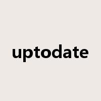 uptodate是什么意思