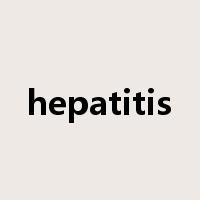 hepatitis是什么意思