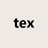 tex是什么意思
