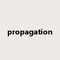 propagation是什么意思