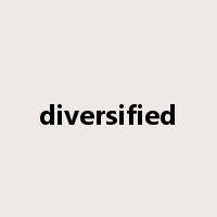 diversified是什么意思