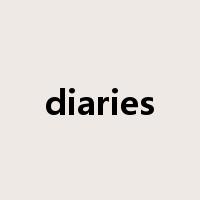 diaries是什么意思