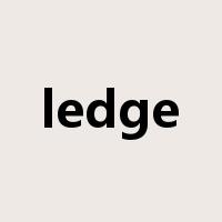 ledge是什么意思