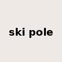 ski pole是什么意思