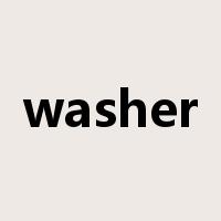 washer是什么意思