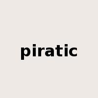 piratic是什么意思