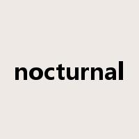 nocturnal是什么意思