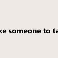 take someone to task是什么意思