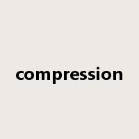 compression是什么意思