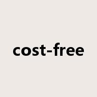 cost-free是什么意思