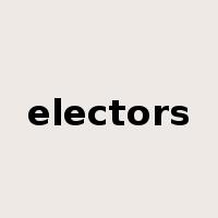 electors是什么意思