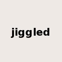 jiggled是什么意思