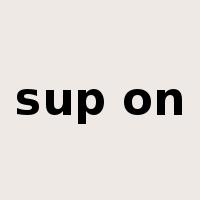 sup on是什么意思
