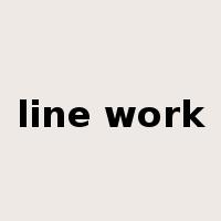 line work是什么意思