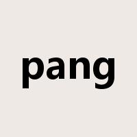 pang是什么意思
