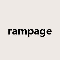 rampage是什么意思
