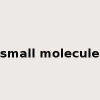 small molecule是什么意思
