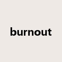 burnout是什么意思