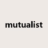 mutualist是什么意思