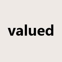 valued是什么意思