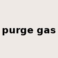 purge gas是什么意思