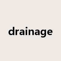drainage是什么意思