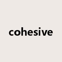 cohesive是什么意思