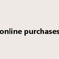 online purchases是什么意思