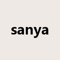 sanya是什么意思