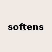 softens是什么意思