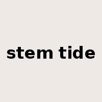 stem tide是什么意思