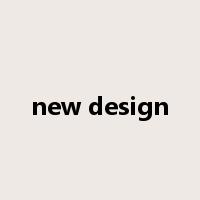 new design是什么意思